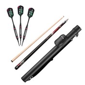 Viper Vanity Dart Bitch Soft Tip Darts 16 Grams, Viper Underground Pool Bitch Cue, and Casemaster Q-Vault Supreme Black Cue Case, 50-9919