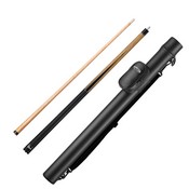 Viper Naturals Birdseye Cue and Casemaster Q-Vault Supreme Black Cue Case, 50-9935