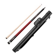 Viper Sinister Series Cue with Red/Black Wrap and Casemaster Q-Vault Supreme Black Cue Case, 50-9951