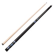 Viper Sinister Series Cue with Black Faux Leather Wrap and Casemaster Q-Vault Supreme Black Cue Case, 50-9957