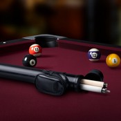 Viper Colours Wrapped In Diamonds Cue and Casemaster Q-Vault Supreme Black Cue Case, 50-9959
