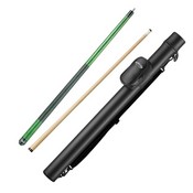Viper Elite Series Green Wrapped Cue and Casemaster Q-Vault Supreme Black Cue Case, 50-9962