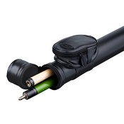 Viper Elite Series Green Wrapped Cue and Casemaster Q-Vault Supreme Black Cue Case, 50-9962