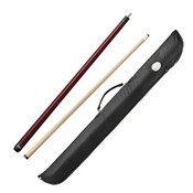 Viper Elite Series Red Unwrapped Cue and Casemaster Q-Vault Supreme Black Cue Case, 50-9972