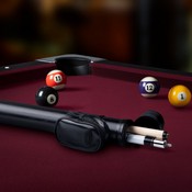 Viper Revolution Spider Cue and Casemaster Q-Vault Supreme Black Cue Case, 50-9988