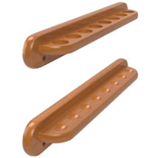 Viper Traditional Oak 8 Cue Wall Cue Rack, 52-0115