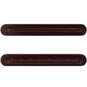 Viper Traditional Mahogany 8 Cue Wall Cue Rack, 52-0116