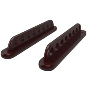 Viper Traditional Mahogany 8 Cue Wall Cue Rack, 52-0116