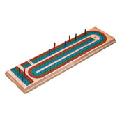 Mainstreet Classics Wooden Barony Cribbage Board, 55-0106