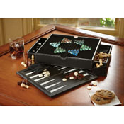 Mainstreet Classics Chess - Checkers - Backgammon - Chinese Checkers, 55-0207