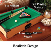Mainstreet Classics Table Top Billiards, 55-0501