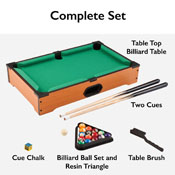 Mainstreet Classics Table Top Billiards, 55-0501