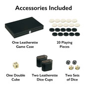 Mainstreet Classics Classic 15" Backgammon Set, 55-0619