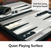 Mainstreet Classics Classic 15" Backgammon Set, 55-0619