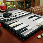 Mainstreet Classics Classic 15" Backgammon Set, 55-0619