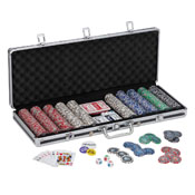 Fat Cat Bling 13.5 Grams 500Ct Poker Chip Set, 55-0655