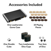 Mainstreet Classics 22.5" Backgammon Set, 55-0709