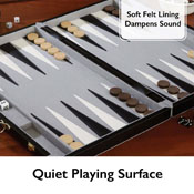 Mainstreet Classics 22.5" Backgammon Set, 55-0709
