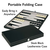 Mainstreet Classics Classic 18" Backgammon Set, 55-0919