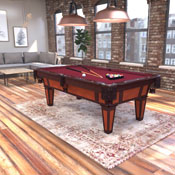 Fat Cat 7' Reno Billiard Table W/Play Pkg, 64-0126