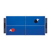 Fat Cat 3-in-1 6' Flip Multi-Game Table Blue Top