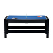 Fat Cat 3-in-1 6' Flip Multi-Game Table Blue Top