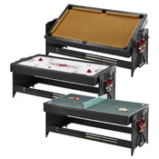 Fat Cat Original 3-in-1 7' Pockey Multi-Game Table Tan, 64-1054