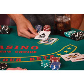 Fat Cat Poker-Blackjack Table Top, 64-2004