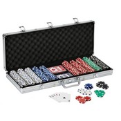 Fat Cat 500Ct Texas Hold'Em Poker Chip Set, 55-0605