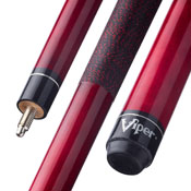 Viper Elite Series Red Wrapped Cue, PP-14