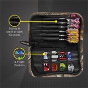 Casemaster Deluxe Dart Case, 36-0802