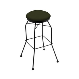 3020 Swivel Stool with Black Wrinkle Finish and Canter Pine Seat, AGS-302025BW010 3020 Swivel Stool with Black Wrinkle Finish and Canter Pine Seat, AGS-302025BW010