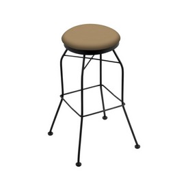 3020 Swivel Stool with Black Wrinkle Finish and Canter Sand Seat, AGS-302025BW013 3020 Swivel Stool with Black Wrinkle Finish and Canter Sand Seat, AGS-302025BW013