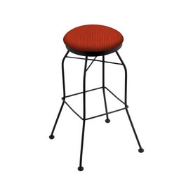 3020 Swivel Stool with Black Wrinkle Finish and Graph Poppy Seat, AGS-302025BW021 3020 Swivel Stool with Black Wrinkle Finish and Graph Poppy Seat, AGS-302025BW021