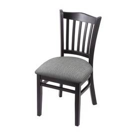 3120 18" Chair with Black Finish and Graph Alpine Seat, 312018Blk020