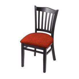 3120 18" Chair with Black Finish and Graph Poppy Seat, 312018Blk021