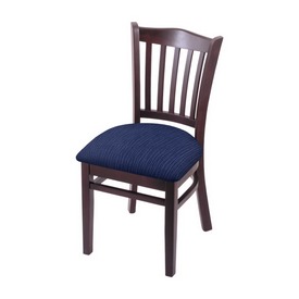 3120 18" Chair with Dark Cherry Finish and Graph Anchor Seat, 312018DC014