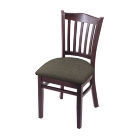 3120 18" Chair with Dark Cherry Finish and Graph Chalice Seat, 312018DC019