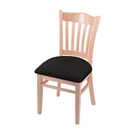 3120 18" Chair with Natural Finish and Canter Espresso Seat, 312018Nat003