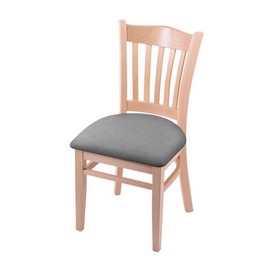3120 18" Chair with Natural Finish and Canter Folkstone Grey Seat, 312018Nat007