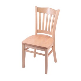 3120 18" Chair with Natural Finish and Natural Seat, 312018NatNat