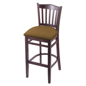 3120 25" Counter Stool with Dark Cherry Finish and Canter Saddle Seat, 312025DC012
