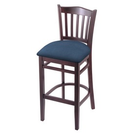 3120 30" Bar Stool with Dark Cherry Finish and Rein Bay Seat, 312030DC024