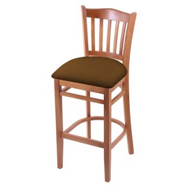 3120 30" Bar Stool with Medium Finish and Canter Thatch Seat, 312030Med001