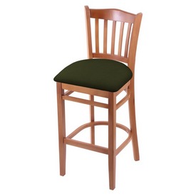 3120 25" Counter Stool with Medium Finish and Canter Pine Seat, 312025Med010