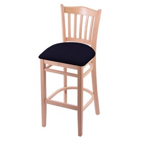 3120 25" Counter Stool with Natural Finish and Canter Twilight Seat, 312025Nat002