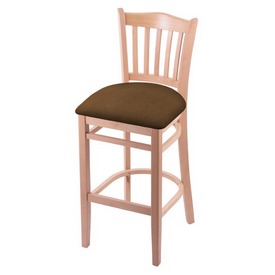 3120 25" Counter Stool with Natural Finish and Rein Thatch Seat, 312025Nat026