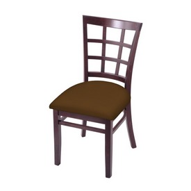 3130 18" Chair with Dark Cherry Finish and Canter Thatch Seat, 313018DC001