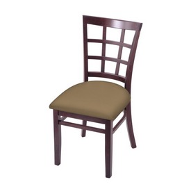 3130 18" Chair with Dark Cherry Finish and Canter Sand Seat, 313018DC013