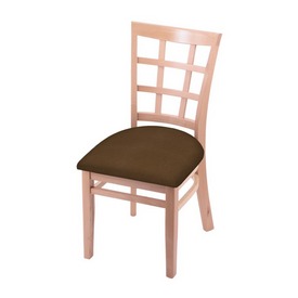 3130 18" Chair with Natural Finish and Rein Thatch Seat, 313018Nat026